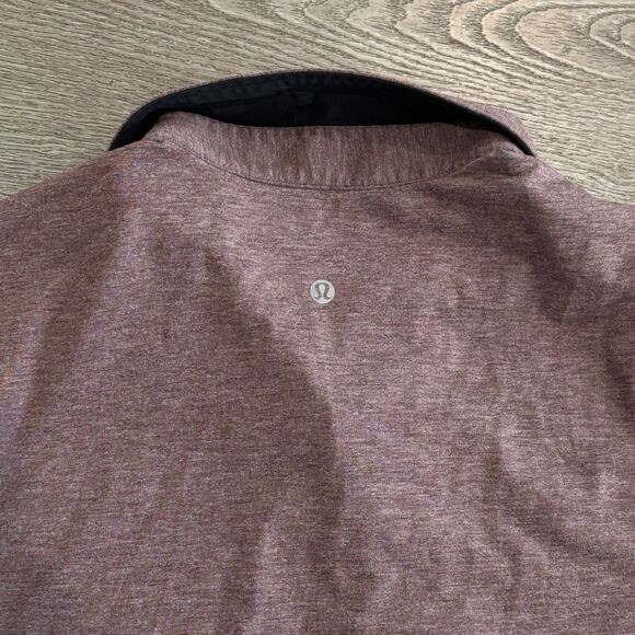 Lululemon Evolution Polo Shirt Mens Large Polo Golf Athletic Preppy Casual - Picture 7 of 7